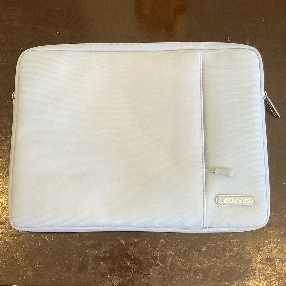 Mosiso Light Blue Laptop Sleeve